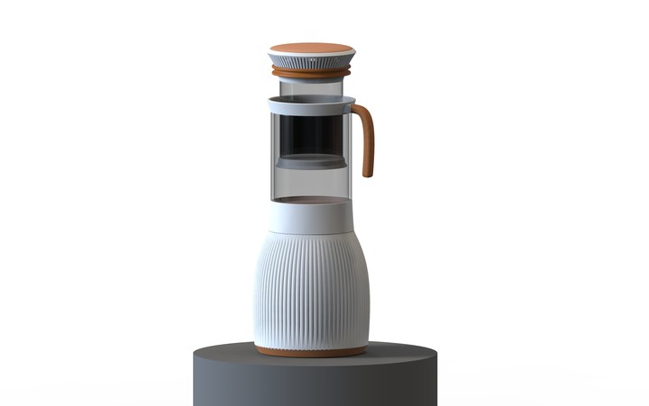 上海苏州产品设计 工业产品外观设计 结构设计 智能咖啡机产品设计